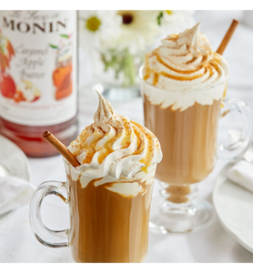Monin Premium Caramel Apple Butter Flavoring Syrup 1 Liter