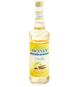 Monin Sugar Free Vanilla Flavoring Syrup - 750 mL