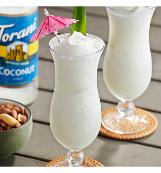 Torani Sugar Free Coconut Flavoring Syrup 750 mL