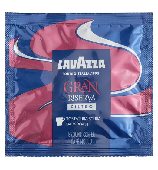 Lavazza Gran Riserva Filtro Single Serve Coffee Pods - 1000/Case