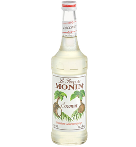 Monin Premium Coconut Flavoring Syrup - 750 mL