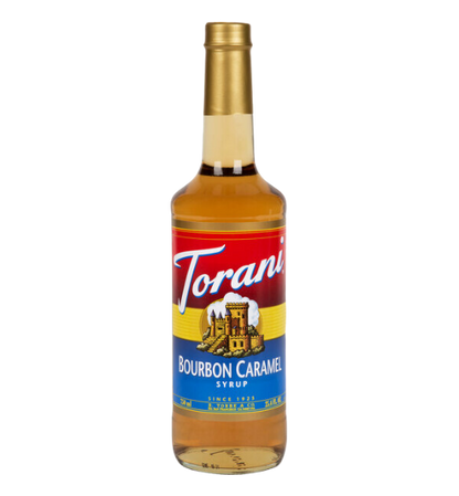 Torani Bourbon Caramel Flavoring Syrup 750 mL