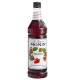 Load image into Gallery viewer, Monin Premium Strawberry Flavoring / Fruit Syrup 1 Liter
