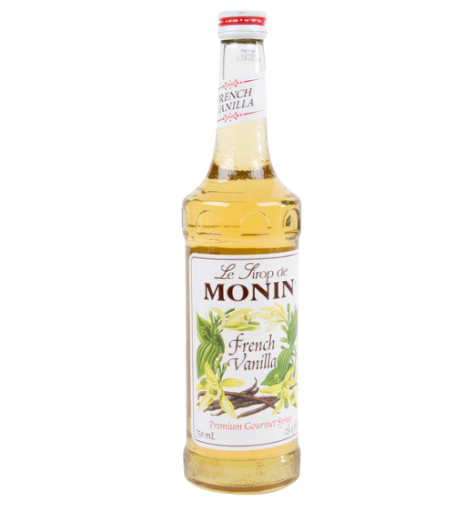 Monin Premium French Vanilla Flavoring Syrup 750 mL