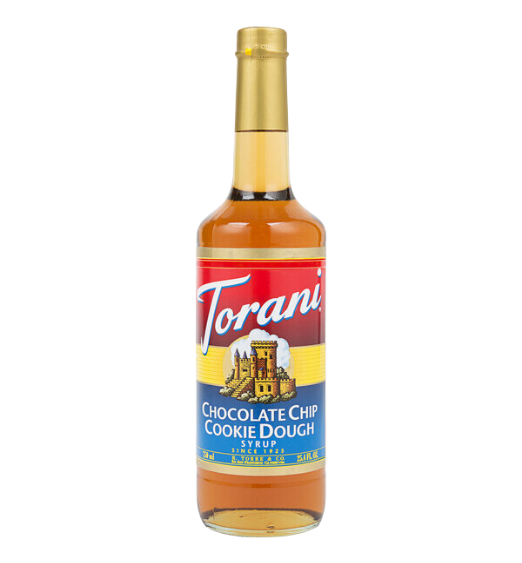 Torani Chocolate Chip Cookie Dough Flavoring Syrup 750 mL