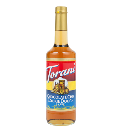 Torani Chocolate Chip Cookie Dough Flavoring Syrup 750 mL