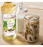 Load image into Gallery viewer, Monin Premium French Vanilla Flavoring Syrup 750 mL
