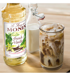 Monin Premium French Vanilla Flavoring Syrup 750 mL