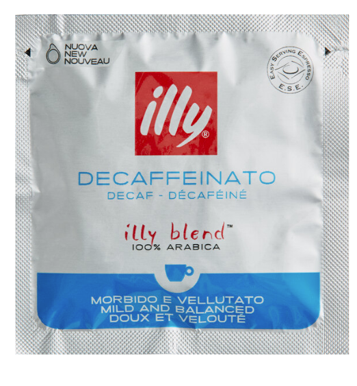illy Decaf Classico Single Serve Espresso Pods - 18/Box