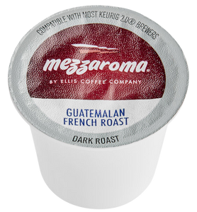 Ellis Mezzaroma Guatemalan French Roast Coffee Single Serve Cups - 24/Box