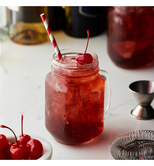 Monin Premium Tart Cherry Flavoring Syrup 1 Liter