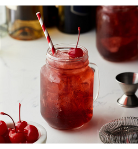 Monin Premium Tart Cherry Flavoring Syrup 1 Liter