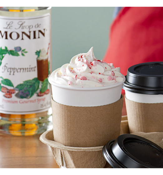 Monin Premium Peppermint Flavoring Syrup 750 mL