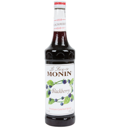 Monin Premium Blackberry Flavoring / Fruit Syrup 750 mL