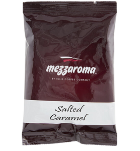 Ellis Mezzaroma Salted Caramel Coffee Packet 2.5 oz. - 24/Case