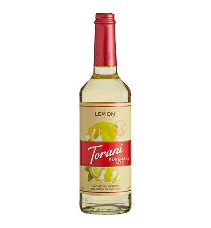 Torani Puremade Lemon Flavoring Syrup 750 mL