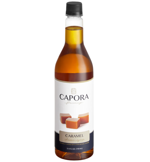Capora Caramel Flavoring Syrup 750 mL