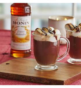 Monin Premium Toasted Marshmallow Flavoring Syrup 750 mL