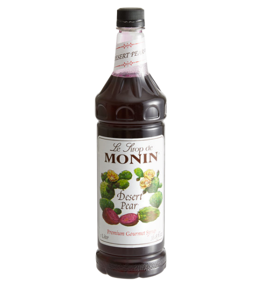 Monin Premium Desert Pear Flavoring Syrup 1 Liter