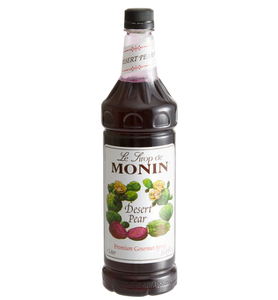 Monin Premium Desert Pear Flavoring Syrup 1 Liter