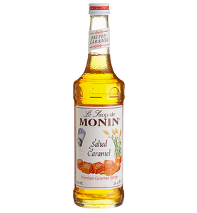 Monin Premium Salted Caramel Flavoring Syrup 750 mL