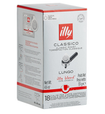Load image into Gallery viewer, illy Classico Lungo Single Serve Espresso Pods - 18/Box
