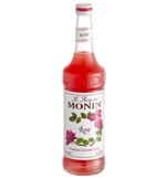 Load image into Gallery viewer, Monin Premium Rose Flavoring Syrup 750 mL

