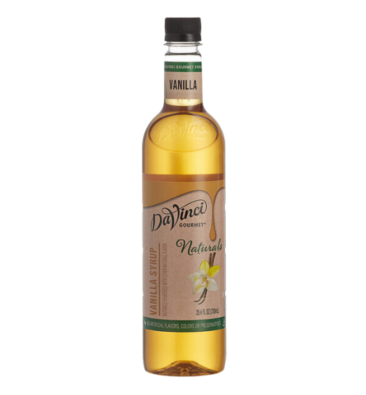 DaVinci Gourmet All-Natural Vanilla Flavoring Syrup 750 mL