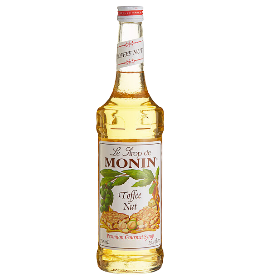 Monin Premium Toffee Nut Flavoring Syrup 750 mL