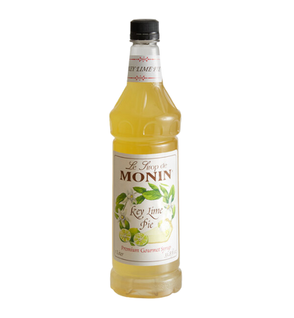 Monin Premium Key Lime Pie Flavoring Syrup 1 Liter