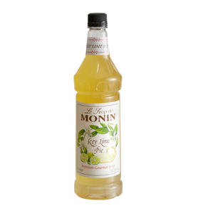 Monin Premium Key Lime Pie Flavoring Syrup 1 Liter