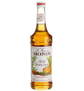 Monin Premium Spiced Brown Sugar Flavoring Syrup 750 mL