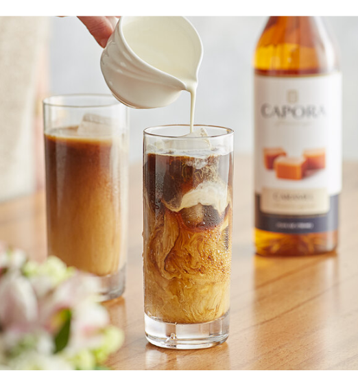 Capora Caramel Flavoring Syrup 750 mL
