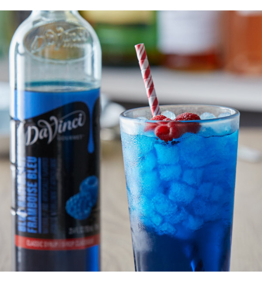 DaVinci Gourmet Classic Blue Raspberry Flavoring Syrup 750 mL