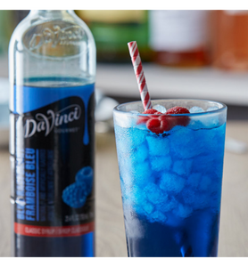 DaVinci Gourmet Classic Blue Raspberry Flavoring Syrup 750 mL