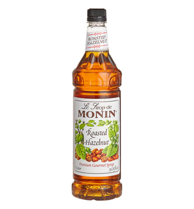 Monin Premium Roasted Hazelnut Flavoring Syrup 1 Liter