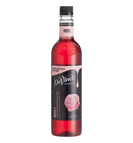 DaVinci Gourmet Classic Rose Flavoring Syrup 750 mL