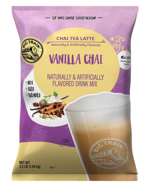 Big Train Chai Tea Latte, Vanilla 3.5 Pound